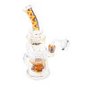Bong de Vidro Premium Loop Squadafum de lado