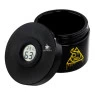 Pote Ultravioleta Squadafum C/ Sensor de Temperatura e Umidade 250ml de lado aberto tabacaria da mata