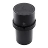Dichavador Pot Grinder Squadafum Preto de frente
