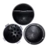 Dichavador Pot Grinder Squadafum Preto de cima