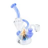 Bong de Vidro Premium Twister Squadafum de lado no verso