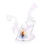 Bong de Vidro Premium Twister Squadafum de lado