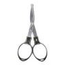 Tesoura Abduzido Dobrável Round Metal de frente
