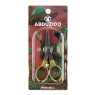 Tesoura Abduzido Dobrável Round Metal na embalagem 