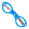 Tesoura ABDZ Dobrável Flip PP de lado fechada