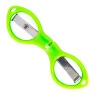 Tesoura ABDZ Dobrável Flip PP de lado fechada