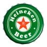 Dichavador de Metal Heineken frente
