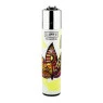  Isqueiro Clipper Trippy Leaves de frente tabacaria da mata 