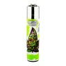 Isqueiro Clipper Trippy Leaves de frente tabacaria da mata 