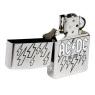 Isqueiro Zippo AC/DC Logo Street Chrome 48641 aberto