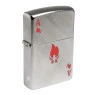 Isqueiro Zippo Ace Design 48451 de lado