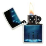 Isqueiro Zippo Aliens Design aberto