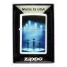 Caixa aberta do Isqueiro Zippo Aliens Design