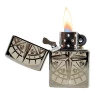 Isqueiro Zippo Compass aberto