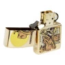 Isqueiro Zippo Cowboy Skull Design 48519 aberto de frente
