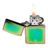 Isqueiro Zippo Dimensional Flame Design aberto