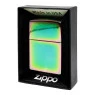 Caixa aberto do Isqueiro Zippo Dimensional Flame Design