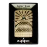 Isqueiro Zippo Eye Of Providence Design 49060 na caixa