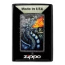Isqueiro Zippo Fiery Dragon Design 49776 na caixa