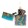 Isqueiro Flower Power Design aberto