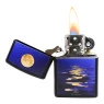 Isqueiro Zippo Ful Moon Design aberto