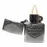 Zippo Harley Iron Eagle Brushed aberto