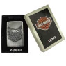 Zippo Harley Iron Eagle Brushed na caixa