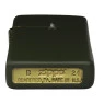Isqueiro Zippo Slim Green Matte 1627 embaixo