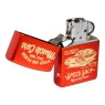 Isqueiro Zippo Muscle Car Design 48523 aberto de frente