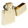 Isqueiro Zippo Regular Brass Venetian 352B no verso