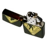 Isqueiro Zippo 49246 Sasquatch Design aberto