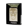 Na caixinha Isqueiro Zippo 49799 Screaming Monster Desing