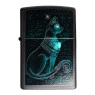 Isqueiro Zippo Spiritual Cat Design 48582 de frente
