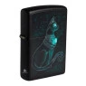 Isqueiro Zippo Spiritual Cat Design 48582 de lado