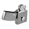 Isqueiro Zippo Cannabis Crystal Skull 48773 aberto