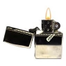 Zippo Zipped Black Ice