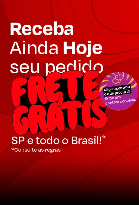 Receba ainda hoje o seu pedido. Não encontrou o que procura? Entre em contato conosco.