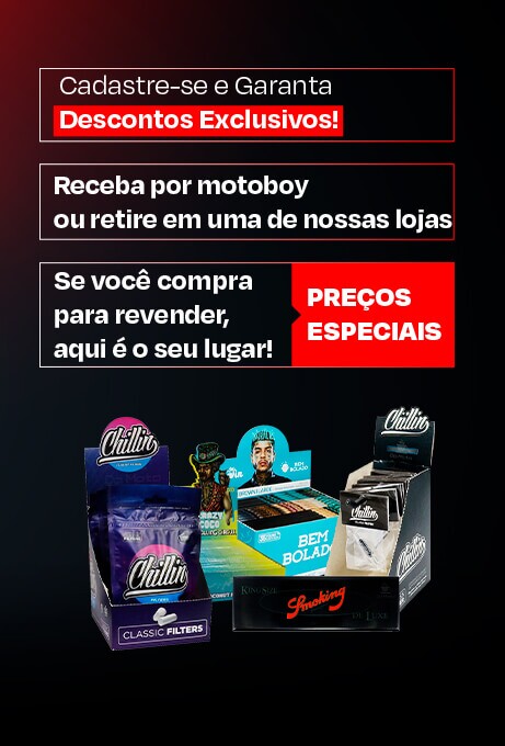 Frete grátis SP e Brasil*. Receba por motoboy ou retire em uma de nossas lojas.